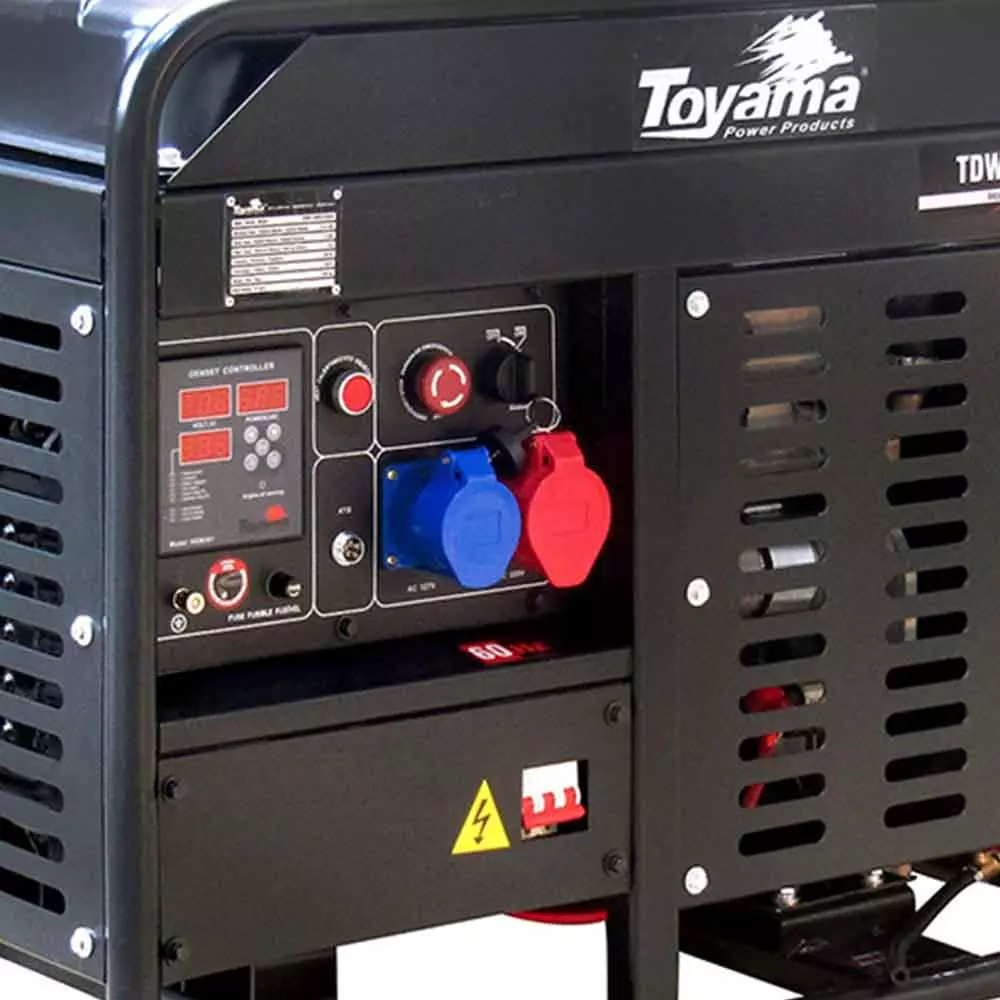 Gerador Diesel 12,5K TDWG12000CXE3D-N Trifásico Toyama